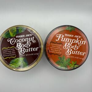 Trader Joe’s body butter bundle
Pumpkin and coconut